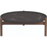 Gloster Sepal Outdoor Coffee Table | Nero