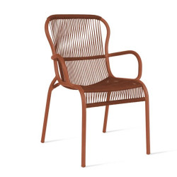 Vincent Sheppard Loop Dining Chair in Terracotta