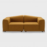 Emko Place Saler 2 seater Fabric Sofa | Colour Options