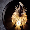 Bover Domita M/36 Table Lamp - Brown / Natural Wood