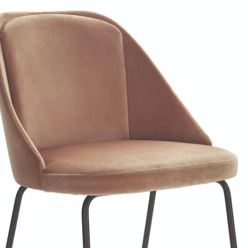 Pacini e Cappellini Amy Dining Chair | Metal Legs
