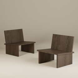 Uncommon Zebu Lounge Chair |Oak | 3 Finishes