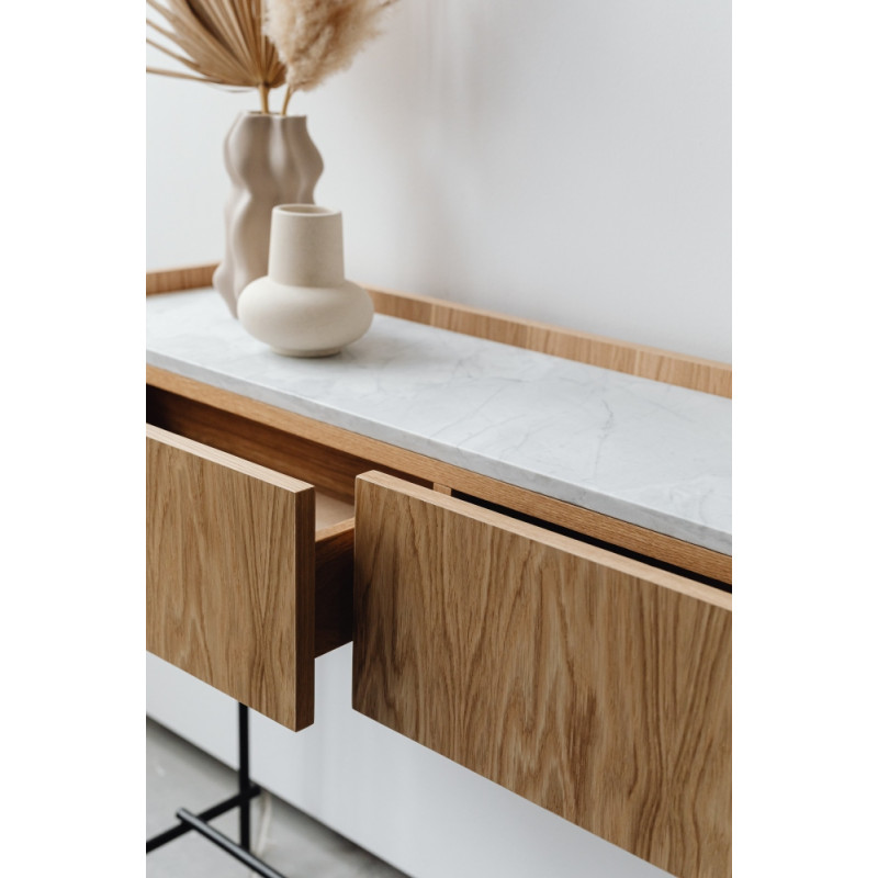 Uncommon Forst Console Table | Wood | Marble
