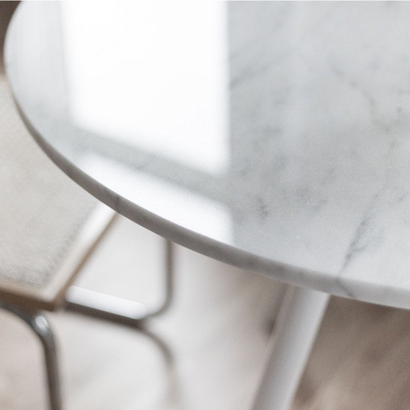 Uncommon Oslo Dining Table | Marble Top | 2 Colours