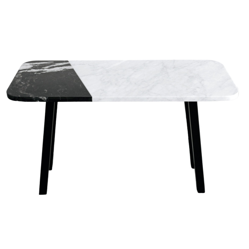 Uncommon Form-E Coffee Table | Marble Top