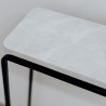 Uncommon Form-C Console Table | Marble Top