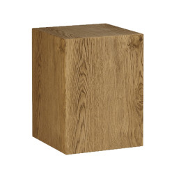 Uncommon Coi Wooden Pillar Side Table