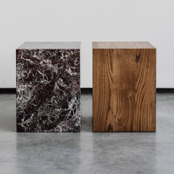 Uncommon Coi Marble Pillar Side Table | 3 Types of Marble