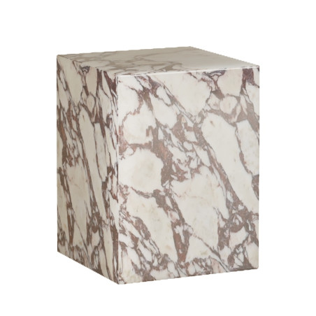Uncommon Coi Marble Pillar Side Table | 3 Types of Marble