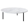Uncommon Gruff Coffee Table | Marble Table Top | 90 CM
