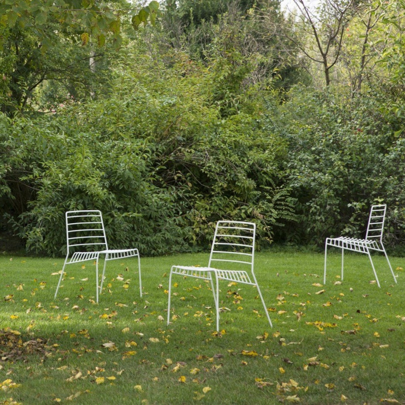 B-Line Park Dining Chair | Galvanised Steel | Indoor-Outdoor