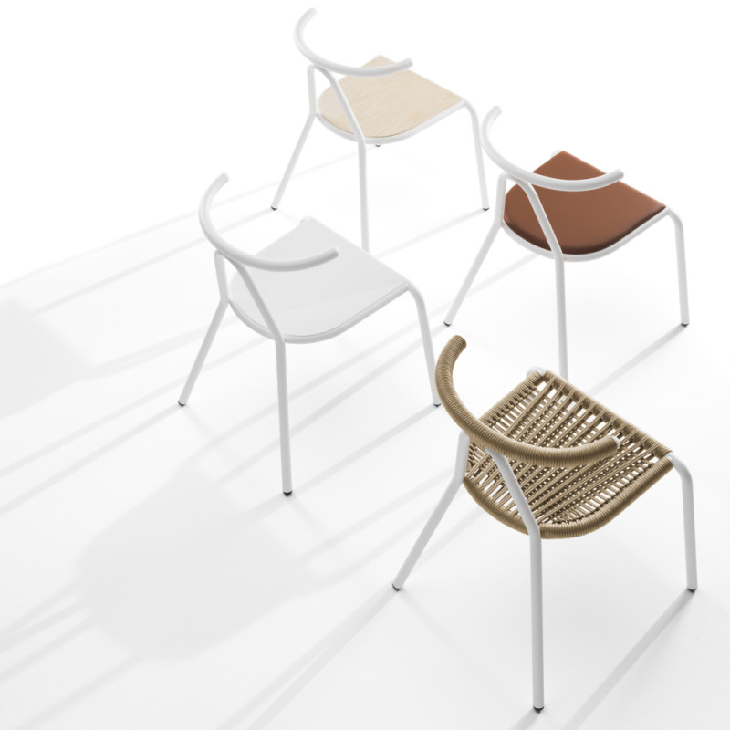B-Line Toro Dining Chair | Woven Seat | Outdoor
