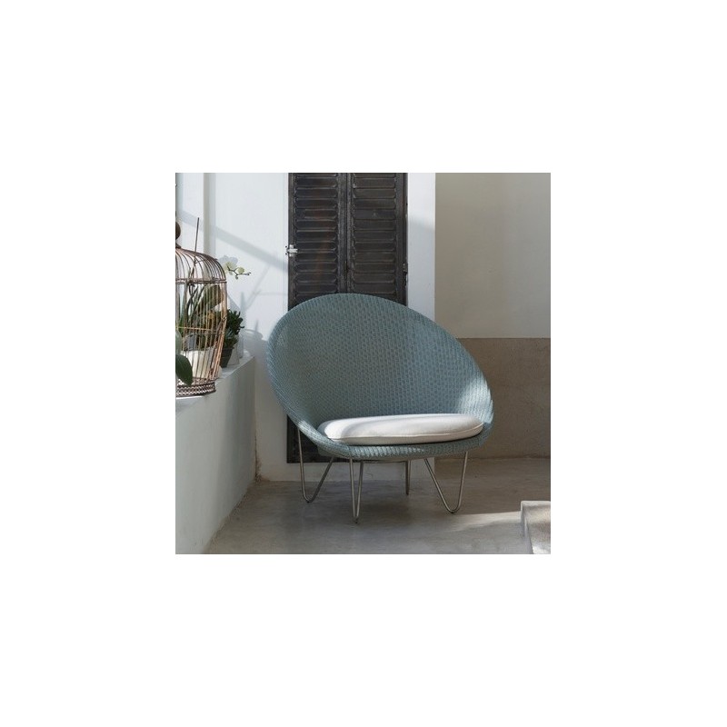 Vincent Sheppard Joe Cocoon Chair With Matt Base | Quartz Grey | Ex Display | No Cushion