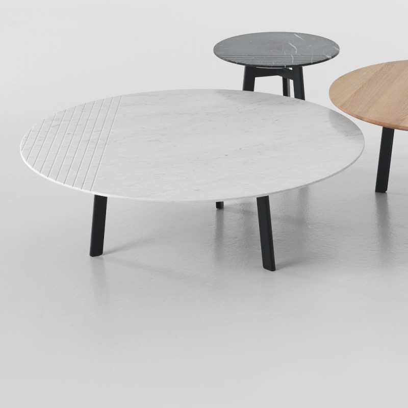 Vincent Sheppard Groove Coffee Table | 96 CM | 2 Different Tops