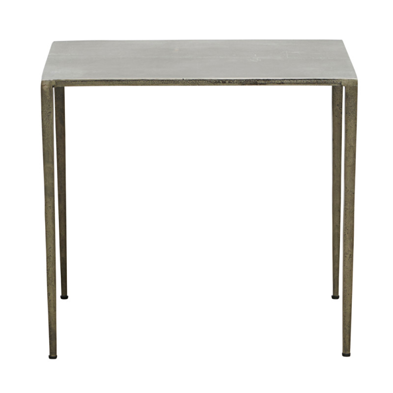 House Doctor Ranchi Side Table | Antique Grey | H: 45 CM