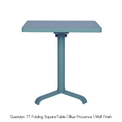 TOLIX® GUERIDON 77 FOLDING SQUARE TABLE | OUTDOOR | 20 Trends Colours