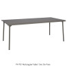 TOLIX® PATIO Rectangular Table | 4 Sizes | Outdoor | 10 Essentials Colours