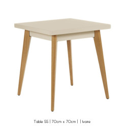 TOLIX® Table 55 - 70cm x 70cm | Outdoor | 10 Essentials Colours