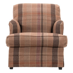 MindTheGap Evelyn Skirted Chair | Chalet Fabric