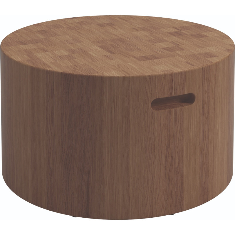 Gloster Block Round Outdoor Coffee Table | 62.5 CM