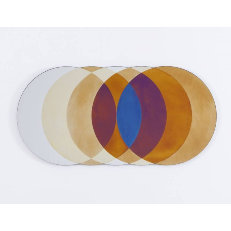 Transience Multicoloured Large Circles Mirror