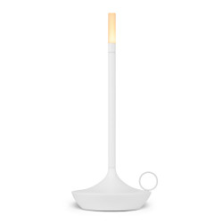 Graypants Wick Rechargeable Table Light, USB-C, White