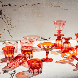 Sir Madam Rialto Old Fashioned Glass | Light Red | Set of 2