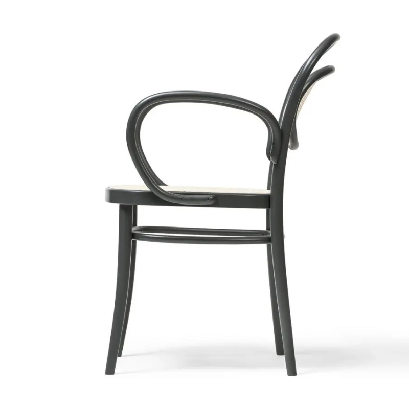 Ton 20 Chair with Arms | Cane Seat and Backrest