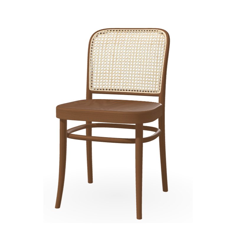 Ton 811Dining Chair without Arms | Cane Backrest