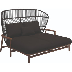 Gloster Fern Daybed | High Back | Raven