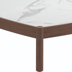 Gloster Haven Low Coffee Table Ceramic