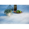 Les Jardins Skaal Bistro Table | 80 cm | White Wash HPL Top
