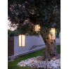 Les Jardins Tradition Solar Garden Light In Teak | 65 Cm