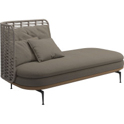 Gloster Mistral Left Chaise | High Back