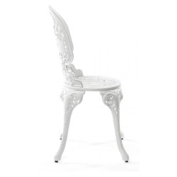 Seletti Industry Aluminium Outdoor Dining Chair | White