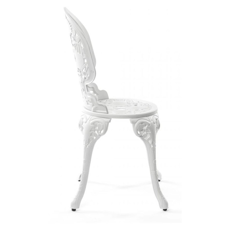 Seletti Industry Aluminium Outdoor Dining Chair | White