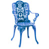 Seletti Industry Aluminium Outdoor Dining Armchair | Blue