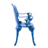 Seletti Industry Aluminium Outdoor Dining Armchair | Blue