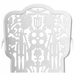 Seletti Industry Aluminium Outdoor Dining Armchair | White