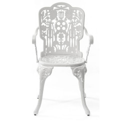 Seletti Industry Aluminium Outdoor Dining Armchair | White