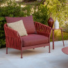 Talenti Frame Living Armchair | Red