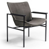 Shell Square Lounge Chair | Fully Upholstered