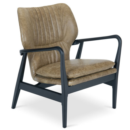 Mind The Gap Brody Chair - Cambridge Sage Leather