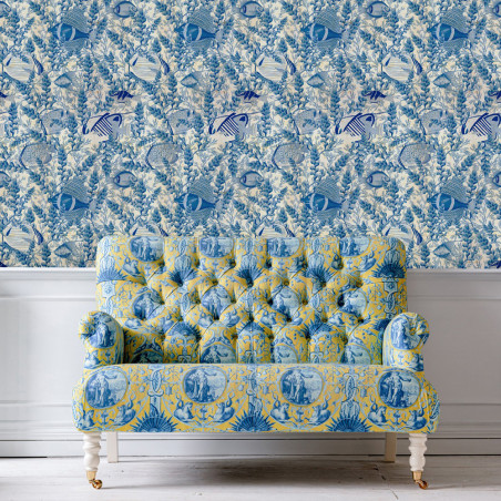 MindTheGap Truman Tufted Sofa | Calypso Fabric