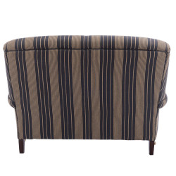 MindTheGap Abigail Sofa | Newport Stripes Heavy Linen Fabric