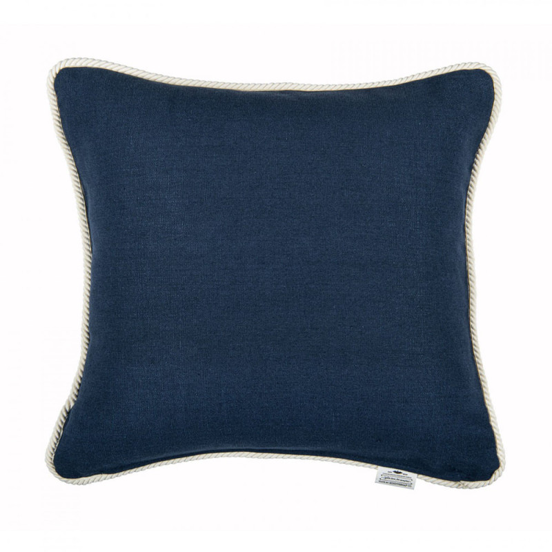 MindTheGap Ahoy Linen Embroidered Cushion