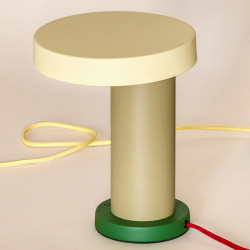 Hubsch Magic Table Lamp Green/Olive