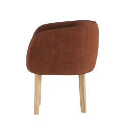 Wewood Nido Dining Armchair with Oak Base