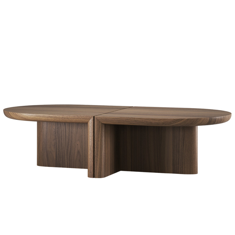 Wewood Re-Form Coffee Table | Solid Walnut