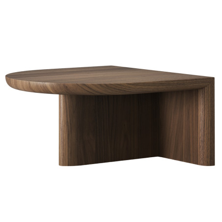Wewood Re-Form Coffee Table with Walnut Base